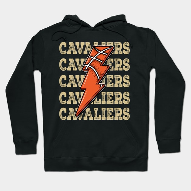 Funny Sports Cavaliers Proud Name Basketball Classic Hoodie by Irwin Bradtke